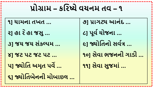 Karishye Vachanam Tav 1